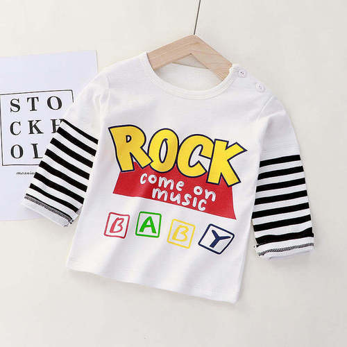 Top Selling Products 2022 Kids Autumn Sweatshirt Boy Cartoon Printed Long Sleeve O-neck 0-7 Years Cheap Children Fashion