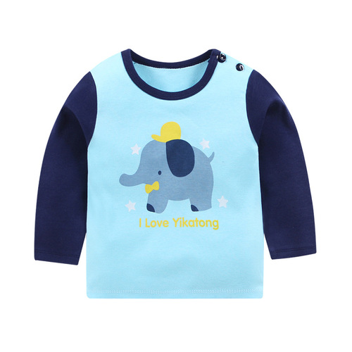 Top Selling Products 2022 Kids Autumn Sweatshirt Boy Cartoon Printed Long Sleeve O-neck 0-7 Years Cheap Children Fashion