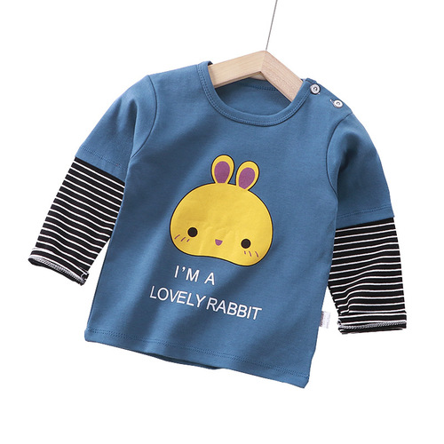 Top Selling Products 2022 Kids Autumn Sweatshirt Boy Cartoon Printed Long Sleeve O-neck 0-7 Years Cheap Children Fashion
