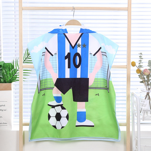 children's quick dry beach towel  kids poncho beach towel hooded beach towel for kids