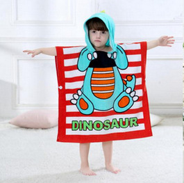 children's quick dry beach towel  kids poncho beach towel hooded beach towel for kids