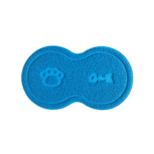 High quality  summer fashion luxury large dog feeder bowl cloud-shaped silicone mat pet cat