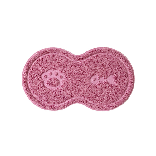 High quality  summer fashion luxury large dog feeder bowl cloud-shaped silicone mat pet cat