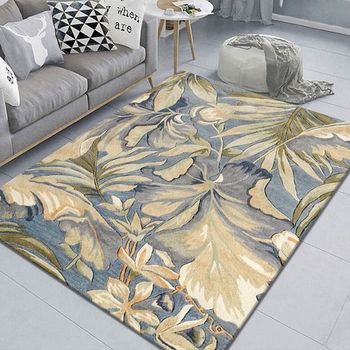 Living Room Bedroom Covered With Printed Carpet Household Large Area Hand-painted Machine Washable Floor Mats