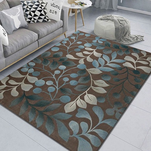 Living Room Bedroom Covered With Printed Carpet Household Large Area Hand-painted Machine Washable Floor Mats