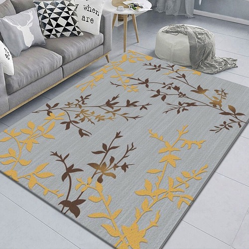 Living Room Bedroom Covered With Printed Carpet Household Large Area Hand-painted Machine Washable Floor Mats