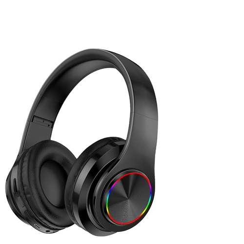 Head-Wearing Wired Headphones with Heavy Bass Compatible with Mobile Phones and Computers