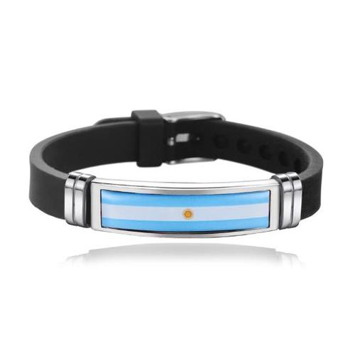  National Sports Silicone Bracelet Flag Country Event Wristbands rubber band hand catenary