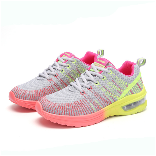 2020 summer new sports shoes women's color matching casual air cushion shoes