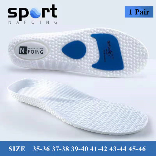 Running Sport Insoles For Shoes Men Comfortable Baskets Insole for Feet EVA Shock Absorption Air Shoe Sole