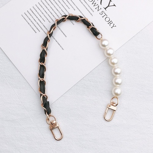 New Arrival Luxury Leather Metal Hanging Free Hands Phone Chain Strap Lanyard Accessories