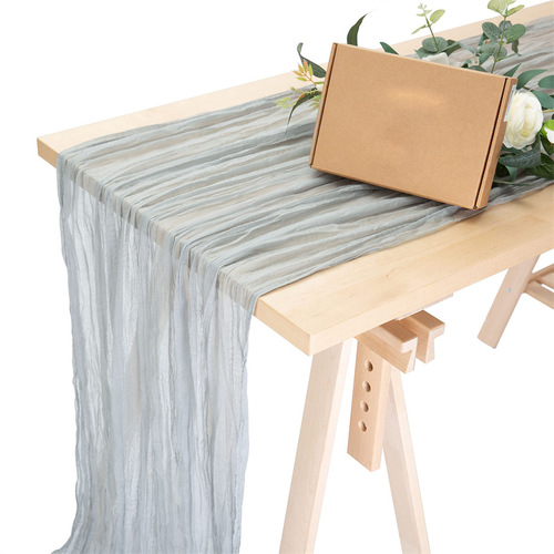  Table Runner Tablecloth Napkin Nordic Country Wedding Party Decoration