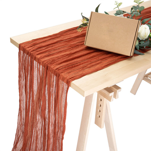  Table Runner Tablecloth Napkin Nordic Country Wedding Party Decoration