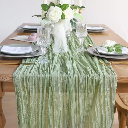  Table Runner Tablecloth Napkin Nordic Country Wedding Party Decoration