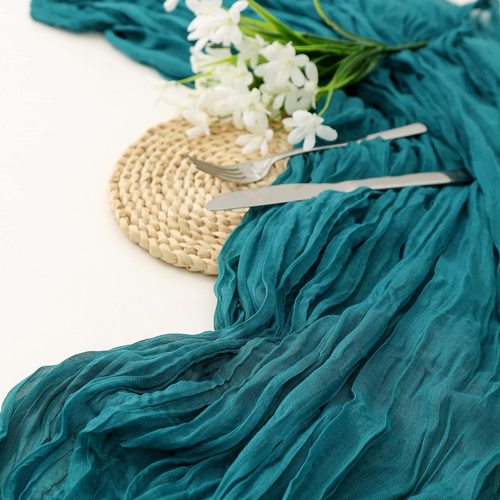  Table Runner Tablecloth Napkin Nordic Country Wedding Party Decoration