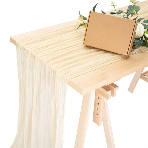  Table Runner Tablecloth Napkin Nordic Country Wedding Party Decoration