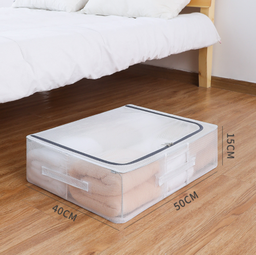 Clear folding box storing clothes household items storing box