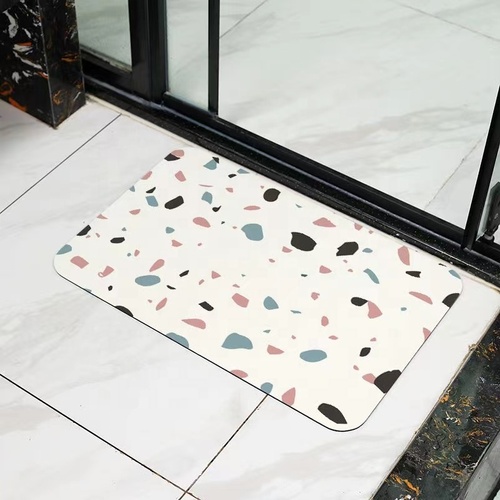 2021 new style household items Quick Dry Soft Diatomite Mat With Washable