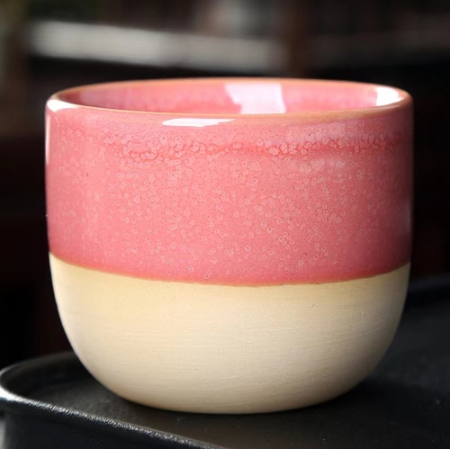 Japanese style handmade pottery mug ceramic tea cups espresso coffee cup ceramic colorful water mugs 150ml