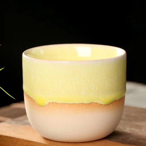 Japanese style handmade pottery mug ceramic tea cups espresso coffee cup ceramic colorful water mugs 150ml