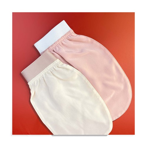 silk  exfoliating towel body brush women's natural silk  bath mitt Skin Massage Peeling 100% silk shower gloves