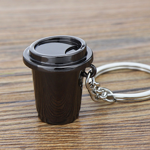 Espresso Coffee Accessories Keychain Moka Pot/Syphon/Kettle/Grinder/Tamper/Milk Jug/Portafilter Coffee Keyring