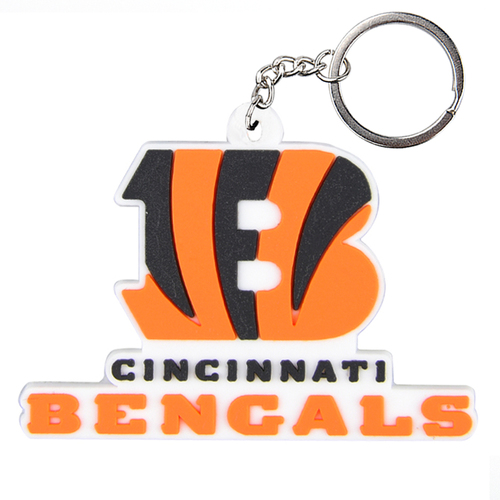 Promotional Cheap  Felt Key Holders Doule Side Embroidery  Printed Wool Felt Keychains Keyrings