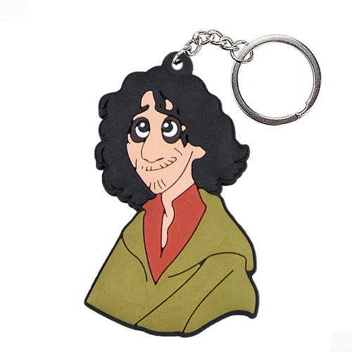 Promotional Cheap  Felt Key Holders Doule Side Embroidery  Printed Wool Felt Keychains Keyrings