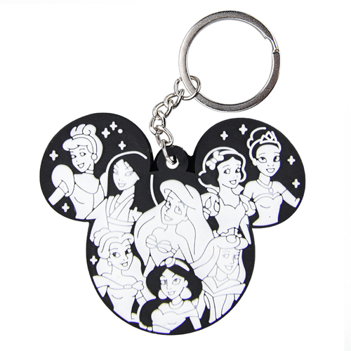 Promotional Cheap  Felt Key Holders Doule Side Embroidery  Printed Wool Felt Keychains Keyrings