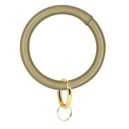 US UK Hot Selling Women Fashion PU Leather Bracelet O Keyring Wristlet Bracelet Keychain