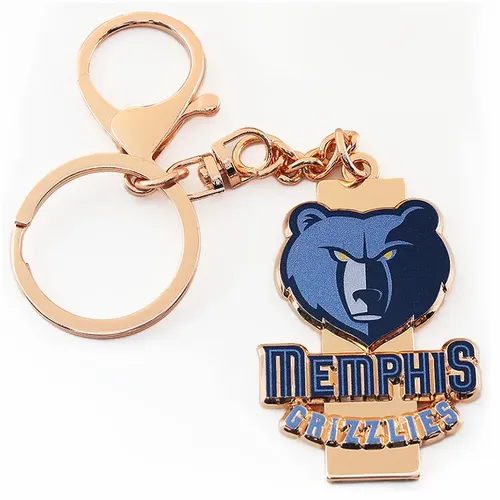Manufacturers Cheap Metal  hard enamel Keyring Gold Plated 2d/ 3d Key Chain Keychain