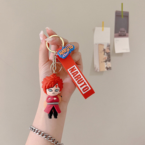 Ghost Slayer Keychain Car Keychain Cartoon Anime Doll Bag Pendant Doll Machine Gift