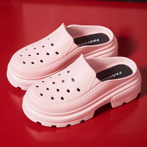 Women's Thick Sole Garden Shoes Clogs Slippers Beach Slippers New EVA Comfortable Soft izable