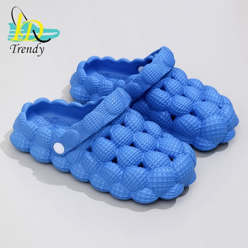 Massage Eva Foam Footwear pantuflas de peluches Femme lychee tea Golf Ball Slides Clogs Sandal Shoes Bubble Slides sling