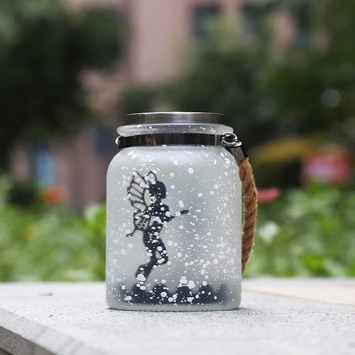 Garden Decorations Solar Lighting Small Fairy Lights For Halloween Mason Jars Lamp