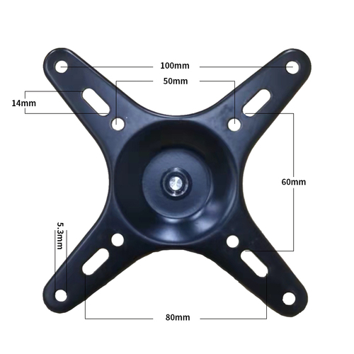 Rugged tablet mount 50mm 60mm 80mm 100mm vesa ball head aluminum vesa mobile phone holder for wall ram mount tablet linu