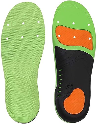 High Arch Orthotic Insoles Plantar Fasciitis Pain Flat Foot Sports Insoles Unisex Arch Support Shock Cushion Insoles