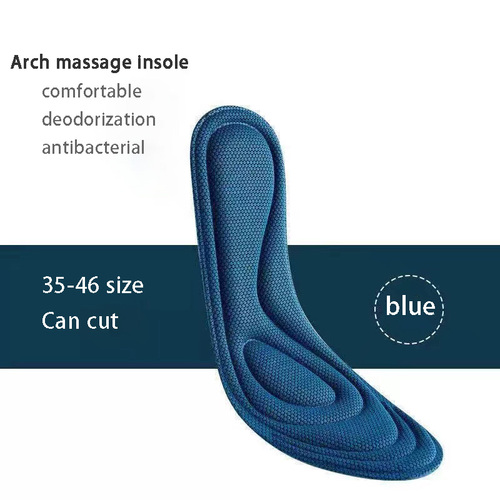 Memory Foam Insoles for Shoes Men Women Nano Massage Sport Insole Feet Orthopedic Shoe Sole Running Accessories