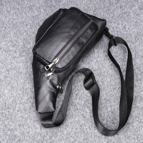 Multi-Function Travelling Fanny Pack Phone Waterproof PU Leather Waist Bag