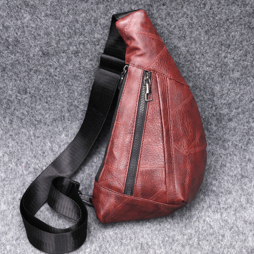 Multi-Function Travelling Fanny Pack Phone Waterproof PU Leather Waist Bag