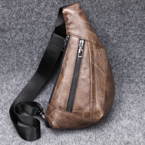 Multi-Function Travelling Fanny Pack Phone Waterproof PU Leather Waist Bag