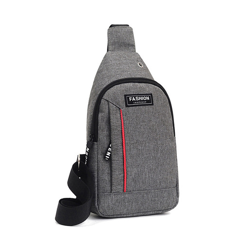 Nylon Waist Packs Sling Crossbody Outdoor Sport Shoulder Chest Daily Picnic Canvas Shoulder Bag for Men