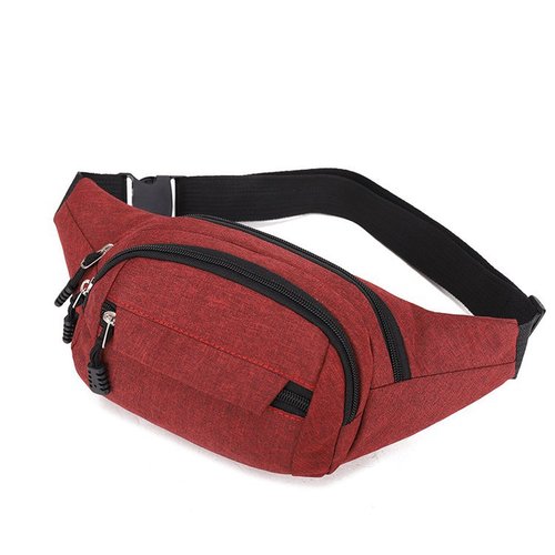 Waterproof Oxford Polyester Fanny Pack Waist Wallet Hip Pouch Bag for Men and Women