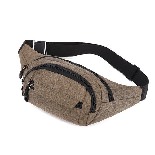 Waterproof Oxford Polyester Fanny Pack Waist Wallet Hip Pouch Bag for Men and Women