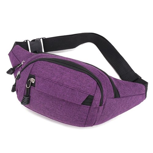 Waterproof Oxford Polyester Fanny Pack Waist Wallet Hip Pouch Bag for Men and Women