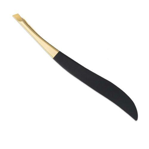 Professional Gold Eyebrow Tweezers Hair Beauty made Stainless Steel Tweezer