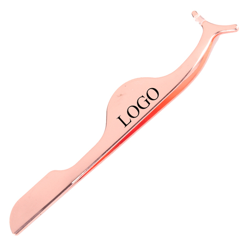   can be printed Stainless Steel Eyelash Tweezer&Clip for Eyelash Extension