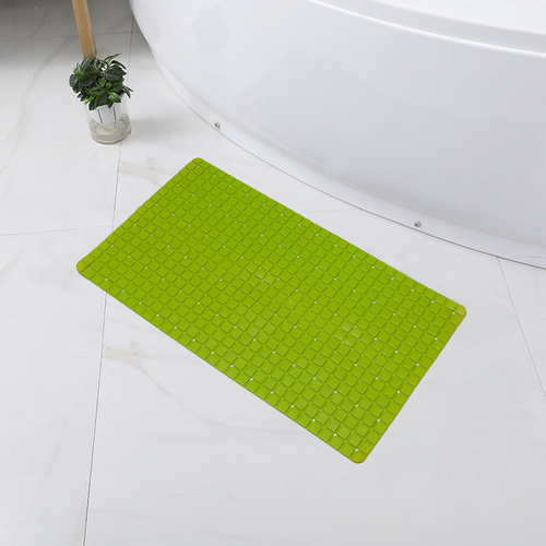 2022 Household Bathroom Non-slip Bath Mats With Suction Cup Hollow Splicing Waterproof Bathroom Kitchen PVC Floor Mat