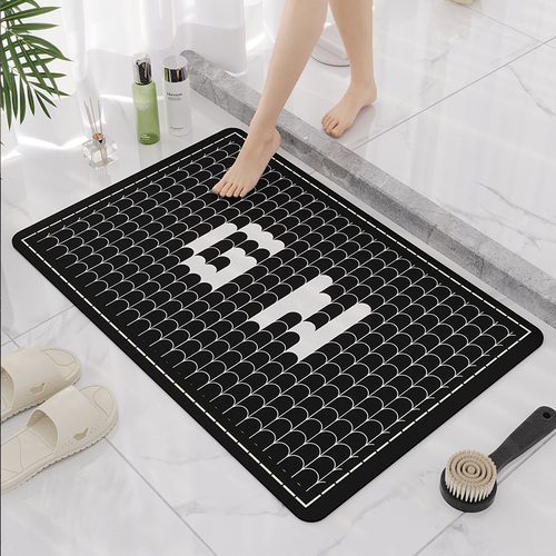Bathroom Mat Set Bath Mats Non Slip Absorbs Water Quickly Drying Mat