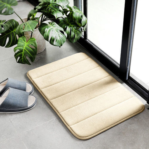 Bath Soft Microfiber Bathroom Rugs Non Slip Absorbent Bathroom Rug Carpet Rubber Backing Bath Mat